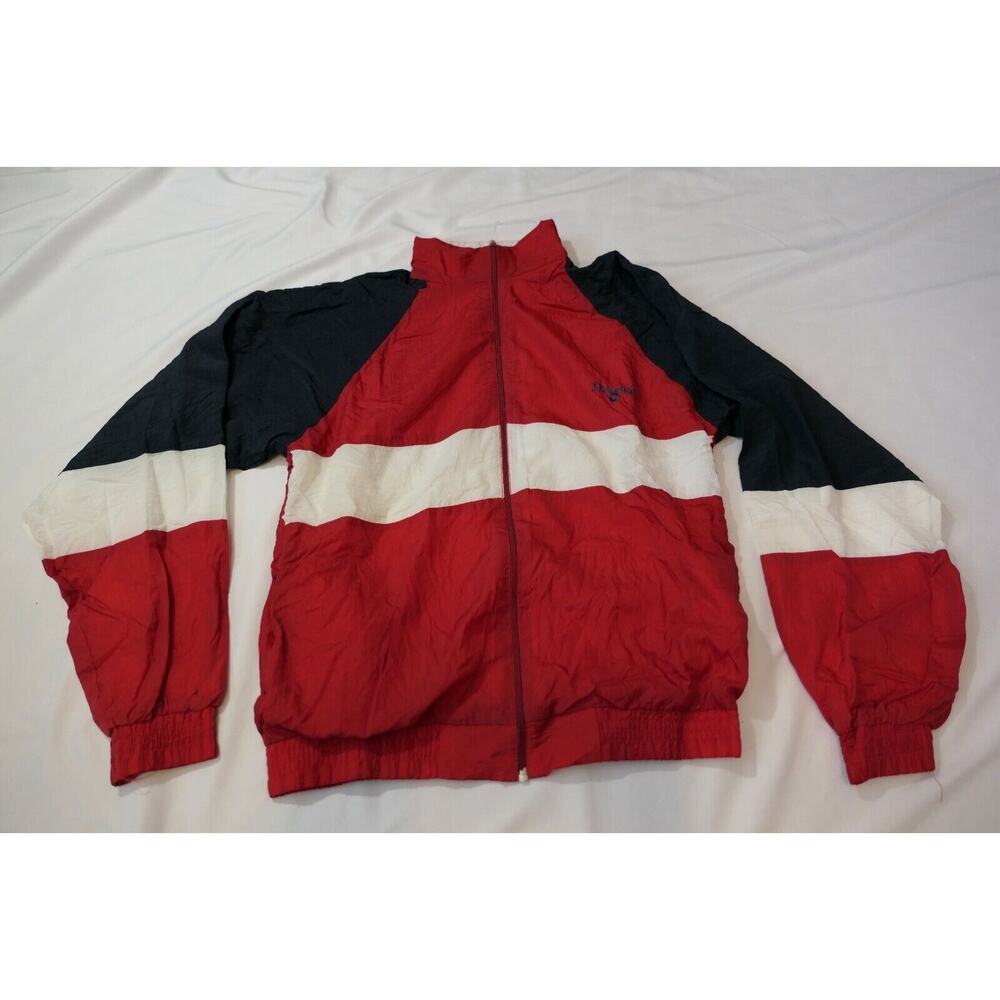 90s NOS Vintage SPALDING Men S SMALL TRACK Jacket COLOR BLOCK